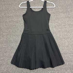 All In Motion Women's Pleated Active Athletic Dress Built in Shorts Black XS